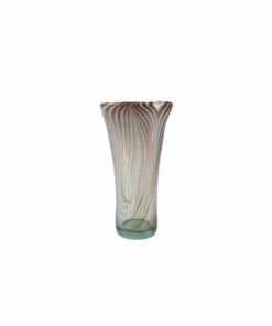 Dekoratív design üveg váza, 1960's