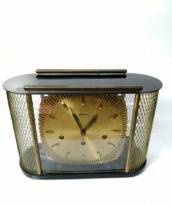 Mid-Century Modern asztali óra, Ausztria Atlanta 1950s