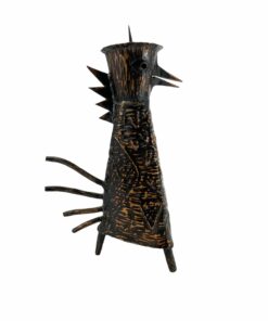 Vörösréz gyertyatartó