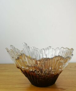 Humppila Glass üveg kínáló Northern Lights, Finnország