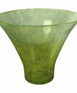 Karcagi Repesztett Fátyolüveg dekorváza