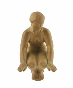 Somogyi Árpád terrakotta Női akt kisplasztika