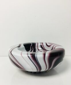 Mid-century Carlo Moretti kínálótál Muranoi üvegből