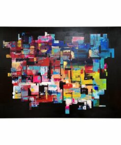 Kárpáti László: Ébredés - Kortárs expresszionista absztrakt festmény - 2020