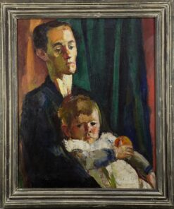 Mattioni Eszter (1902 - 1993): Anya gyermekével, 1920-as évek vége.