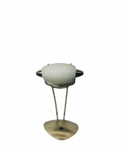 Mid Century acél bankárlámpa