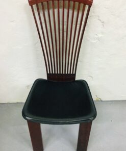 Mid-century Modern 6db Pietro Costantini olasz design étkezőszék, 1980's