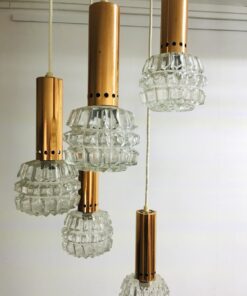 Rezezett vintage design retro csillár