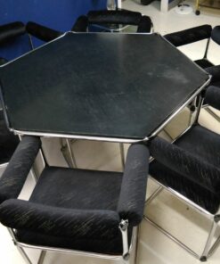 Mid-century IDEA étkezőgarnitúra, tervezte Molnár J. Iván