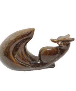 Kerámia róka figura