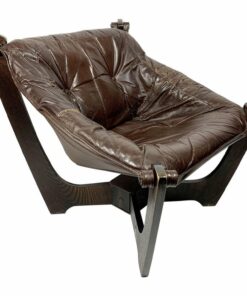 Ikonikus Odd Knutsen skandináv design "Luna chair" fotel