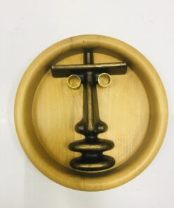 Iparművész réz fali maszk