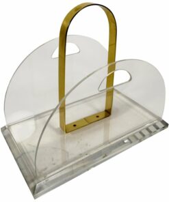 Plexi újságtartó, Olasz design