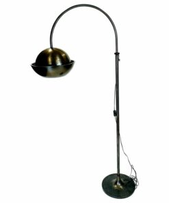 Ritka iparművész réz állólámpa