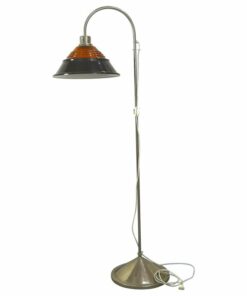 Vintage krómvázas design állólámpa