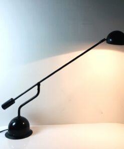 Vintage Design asztali lámpa Sölken Leuchten -" Black Metal " - Ellensúly lámpa
