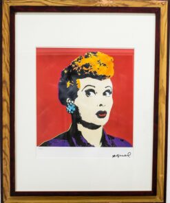 Andy Warhol (1928 -1987) - Lucille Ball portré , pop art szitanyomat