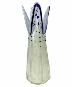 Muranoi művészüveg váza