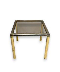 Hollywood Regency sárgaréz asztal, 1970-es évek