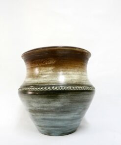 Kerámia kaspó iparművészeti 1970 körül virágtartó