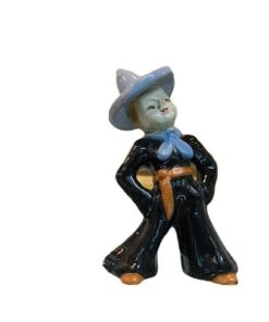 H. Rahmer Mária cowboy kerámia szobor