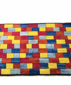 Nagyméretű (4x4m) exkluzív, testes kézi csomózású szőnyeg