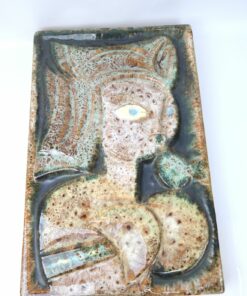 Fürtős György falikép: Nő madárral