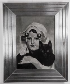 Ismeretlen szerző - Kislány cicával