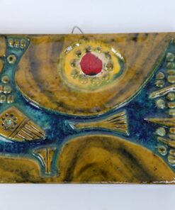 Zsolnay pirogránit falidísz