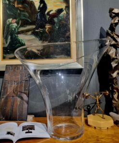 Óriás díszüveg dekor váza