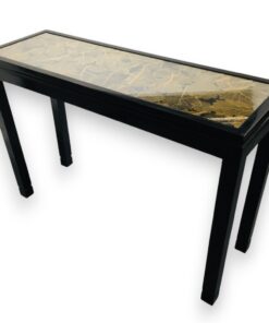 Japánlakk konzolasztal