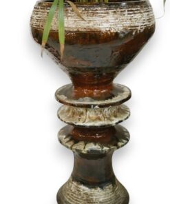 Kerámia virágtartó, padló kaspó