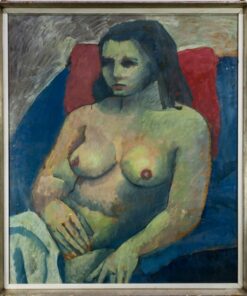 Angyalföldi Szabó Zoltán (1929 - 2014): Ülő akt