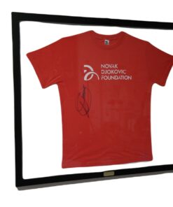 Novak Djokovic dedikált póló