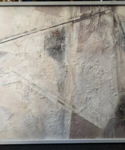 Dréher János: Fényáradat /Olaj farost/