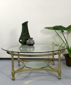 Hollywood regency dohányzóasztal