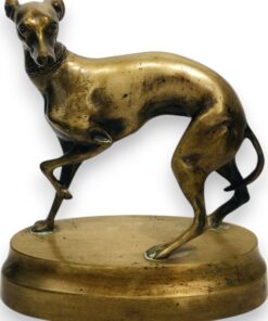 Bronz art deco agár szobor