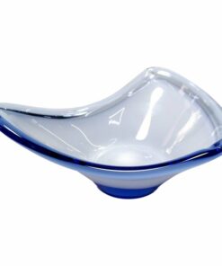 Vintage svéd design üveg kínálótál