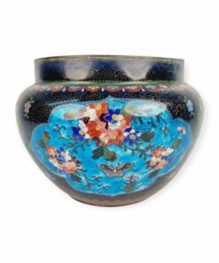 Zománcozott japán kaspó