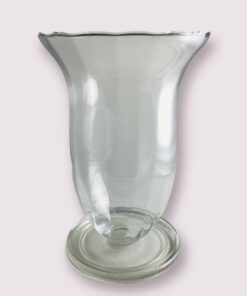 Nagyméretű Tulipán design üveg váza