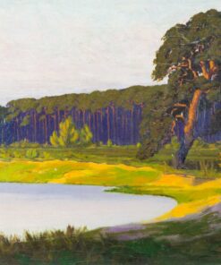 E. Sommler: Vízparti táj