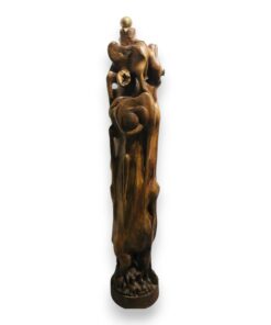 Monumentális organikus faszobor, Záhorzik Nándor. 150cm.
