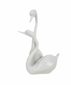 Herendi, porcelán hattyúpár, számozott