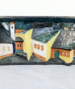 Csekovszky Árpád: Szentendre, kerámia falikép