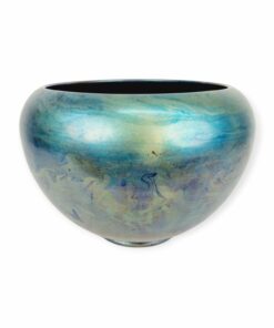 Hatalmas szecessziós eozin mázas pajzspecsétes Zsolnay kaspó