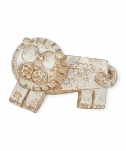 Zsolnay pirogránit falidísz 1970's