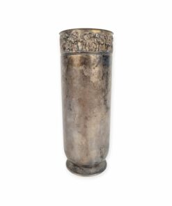 Tevan Margit ezüstözött díszváza