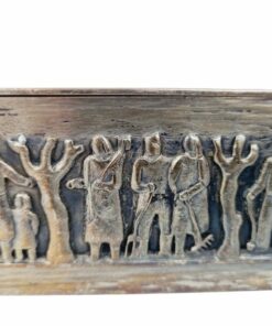 Tevan Margit réz szivardoboz