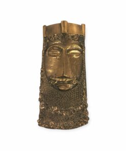 Kótai József zsűrizett Iparművész fali maszk 1980