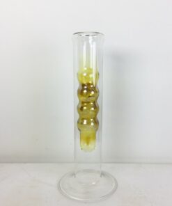 Mid-century Modern dupla falú boroszilikát váza, 1970's